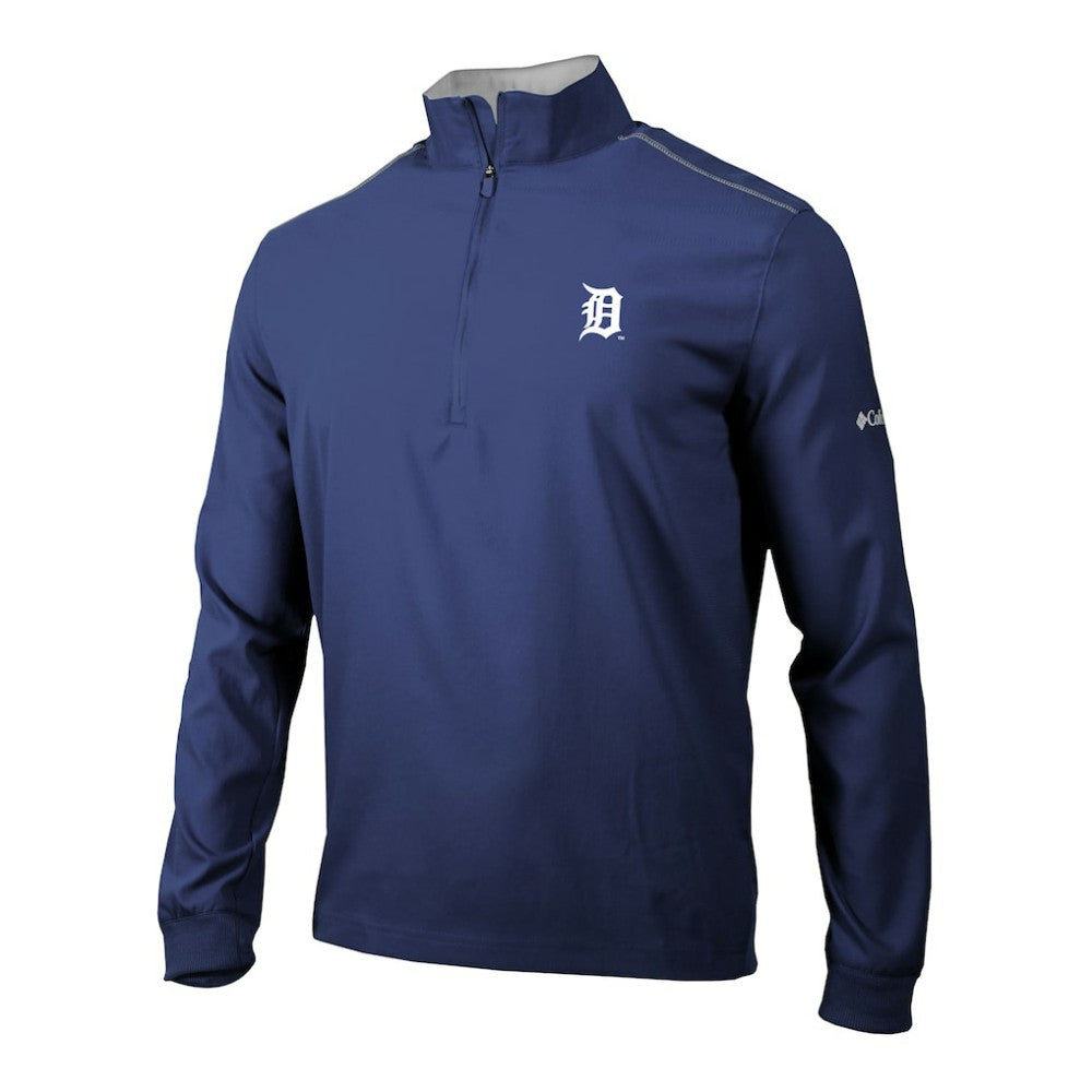 Detroit Tigers Columbia Omni-Wick Bogey's Paradise Quarter-Zip Pullover - MLB Pullover