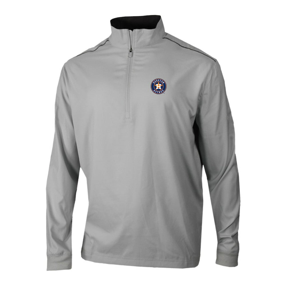 Houston Astros Columbia Omni-Wick Bogey's Paradise Quarter-Zip Pullover - MLB Pullover