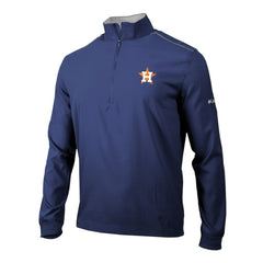 Houston Astros Columbia Omni-Wick Bogey's Paradise Quarter-Zip Pullover - MLB Pullover