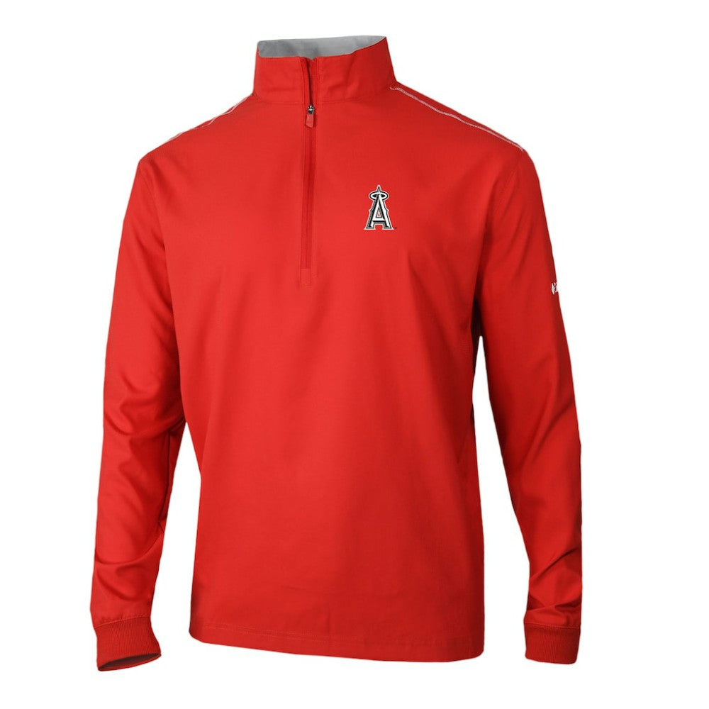 Los Angeles Angels Columbia Omni-Wick Bogey's Paradise Quarter-Zip Pullover - MLB Pullover