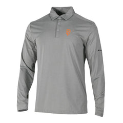 San Francisco Giants Columbia Omni-Wick Pin High Long Sleeve Polo - MLB