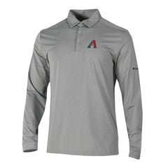 Arizona Diamondbacks Columbia Omni-Wick Pin High Long Sleeve Polo - MLB