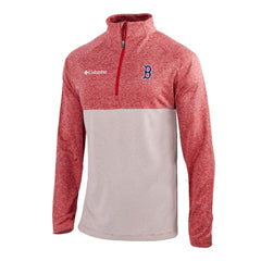 Boston Red Sox Columbia Omni-Wick Raglan Rockin' It Quarter-Zip Pullover - MLB Pullover