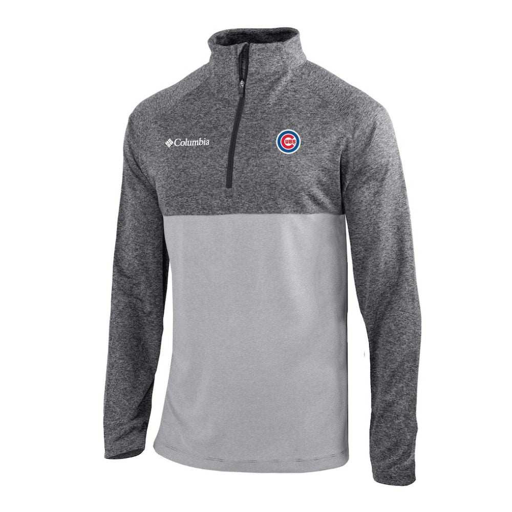 Chicago Cubs Columbia Omni-Wick Raglan Rockin' It Quarter-Zip Pullover - MLB Pullover
