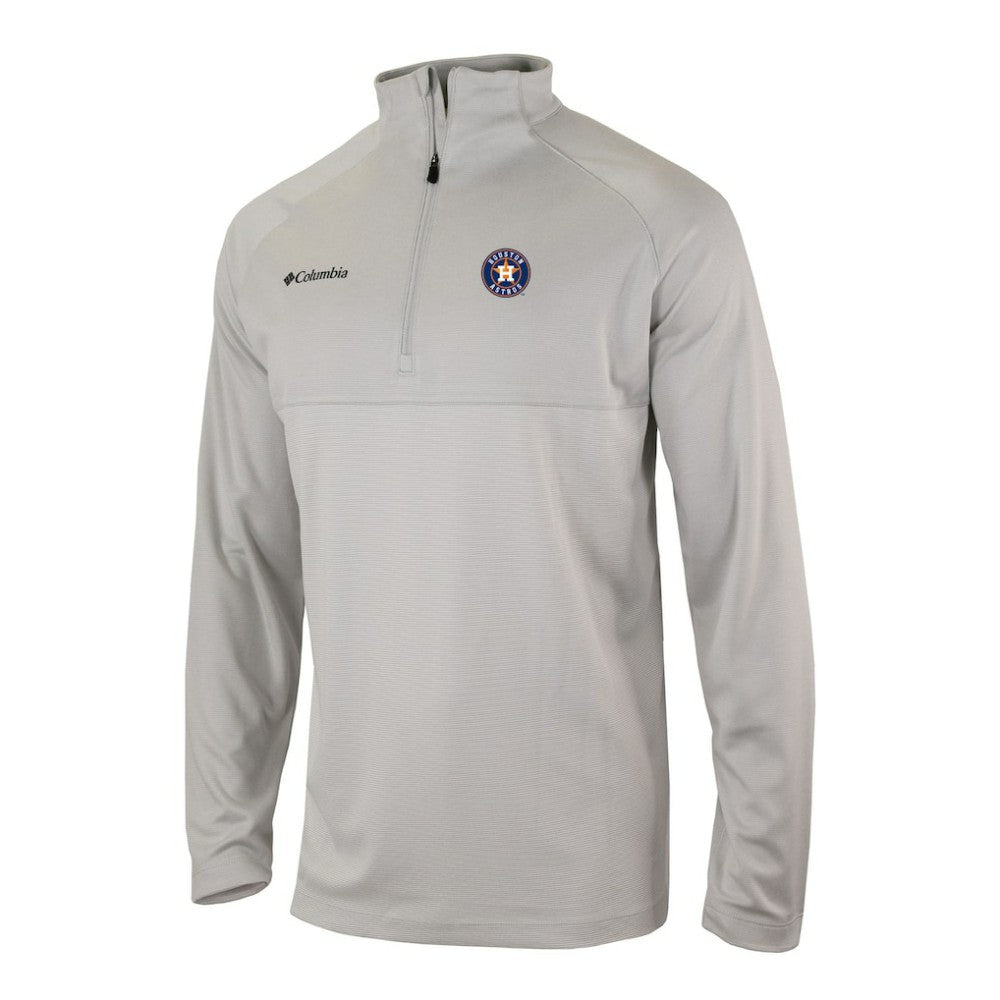 Houston Astros Columbia Omni-Wick Raglan Rockin' It Quarter-Zip Pullover - MLB Pullover