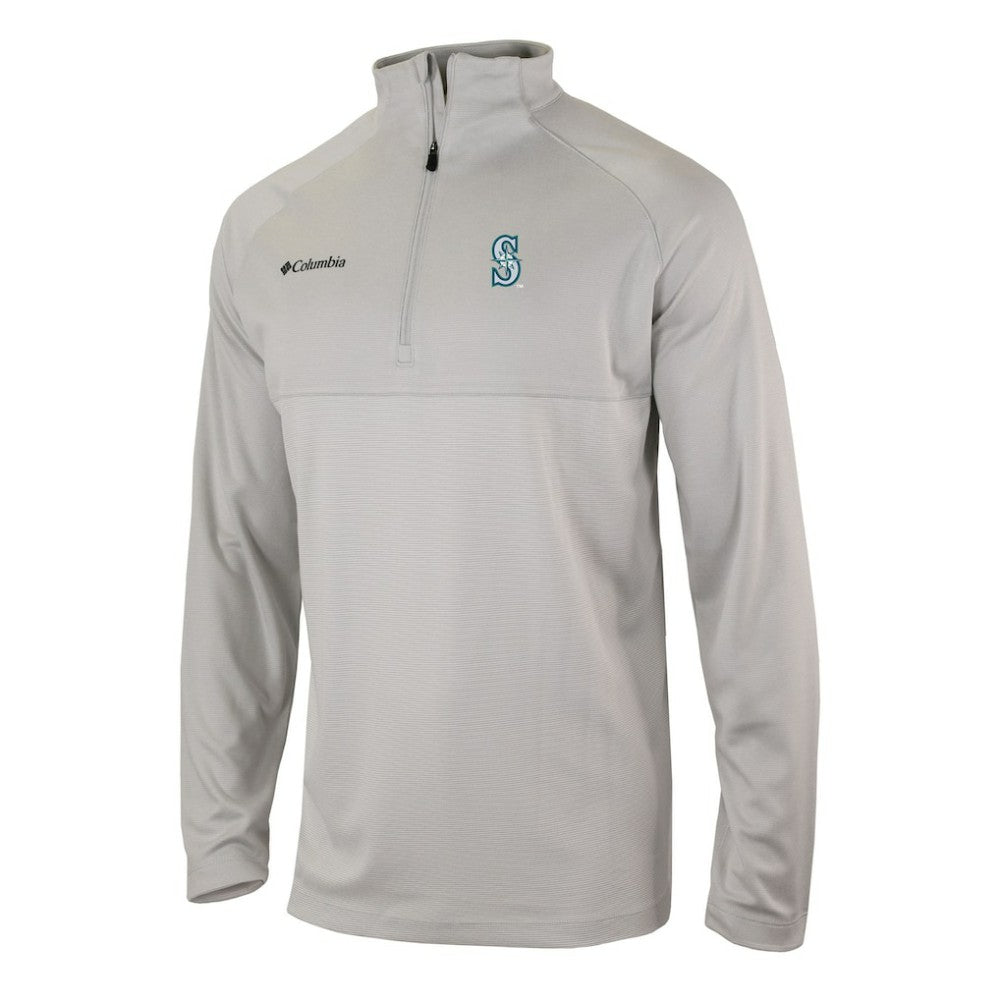 Seattle Mariners Columbia Omni-Wick Raglan Rockin' It Quarter-Zip Pullover - MLB Pullover