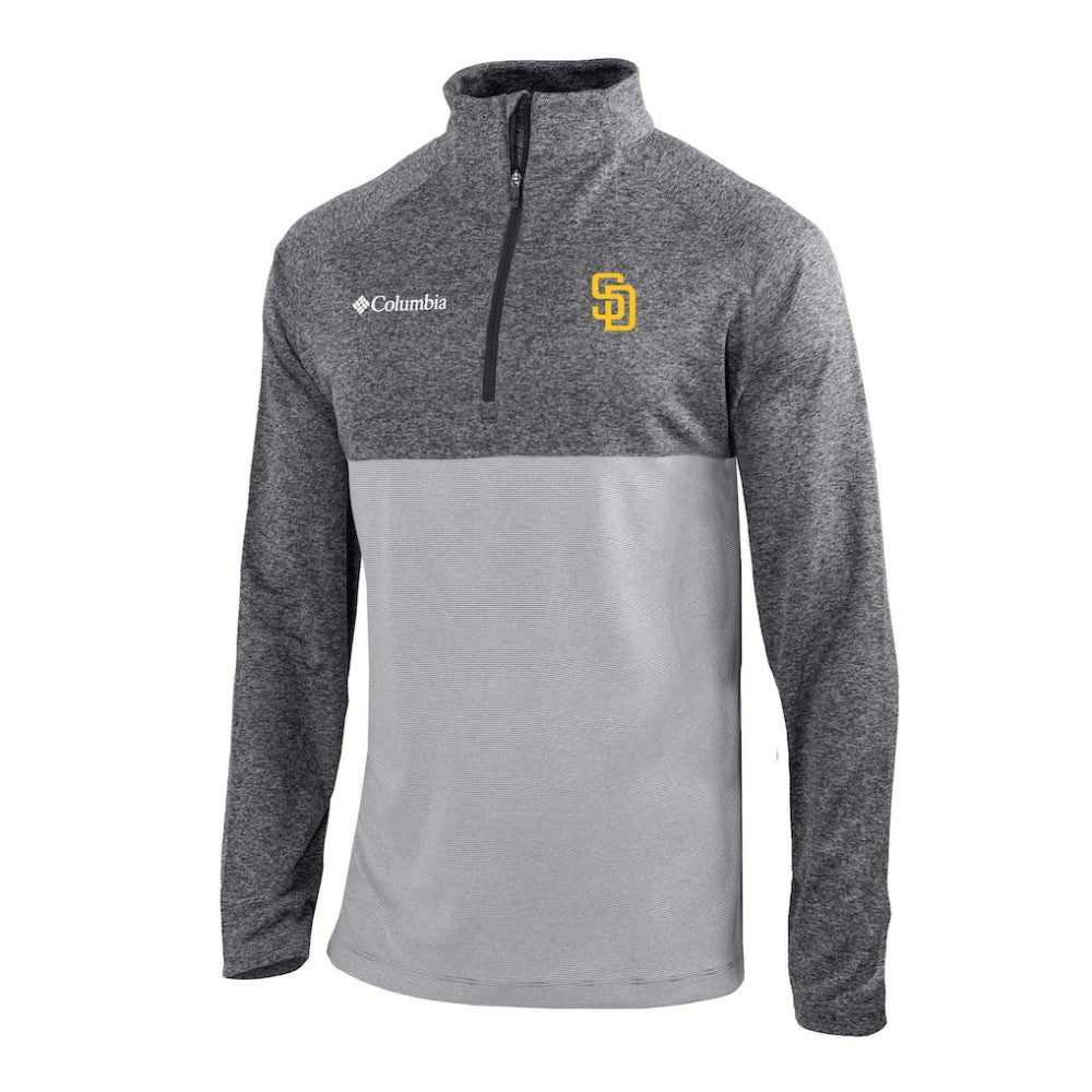 San Diego Padres Columbia Omni-Wick Raglan Rockin' It Quarter-Zip Pullover - MLB Pullover