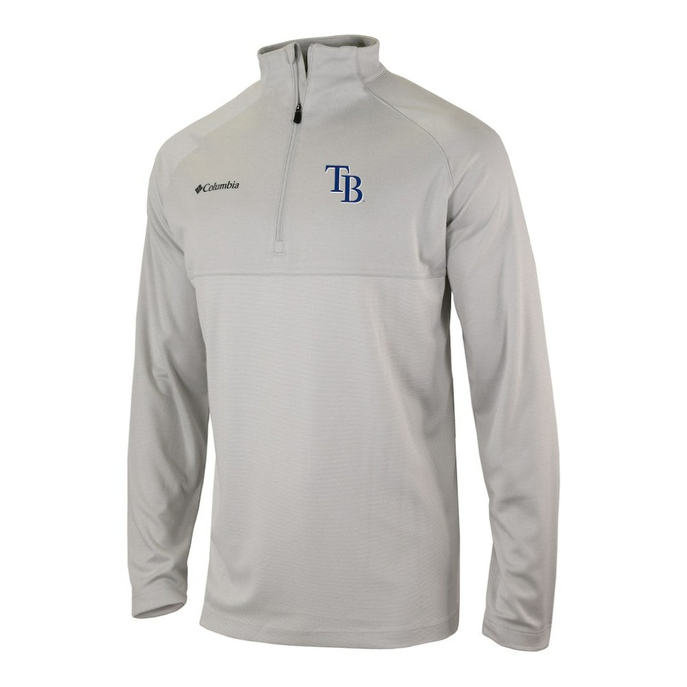 Tampa Bay Rays Columbia Omni-Wick Raglan Rockin' It Quarter-Zip Pullover - MLB Pullover