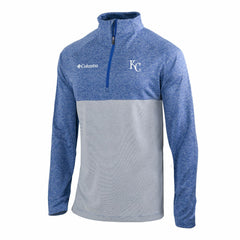 Kansas City Royals Columbia Omni-Wick Raglan Rockin' It Quarter-Zip Pullover - MLB Pullover