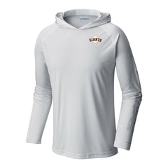 San Francisco Giants Columbia Terminal Tackle Omni-Shade Pullover Hoodie - MLB Hoodies