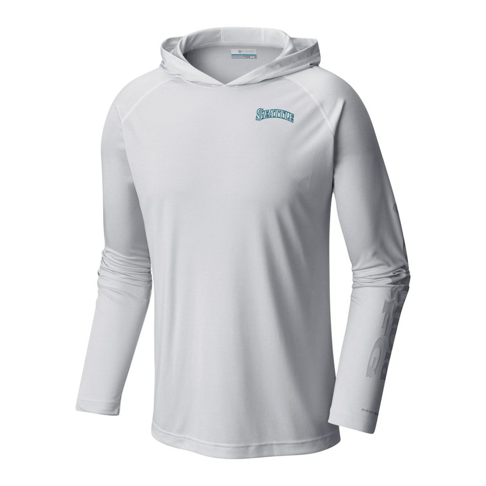 Seattle Mariners Columbia Terminal Tackle Omni-Shade Pullover Hoodie - MLB Hoodies