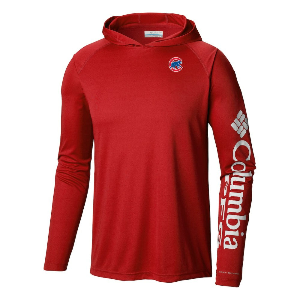 Chicago Cubs Columbia Terminal Tackle Omni-Shade Pullover Hoodie - MLB Hoodies