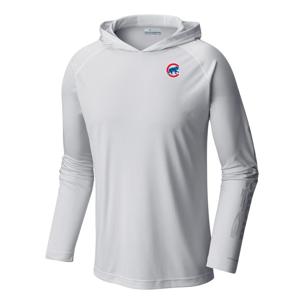 Chicago Cubs Columbia Terminal Tackle Omni-Shade Pullover Hoodie - MLB Hoodies