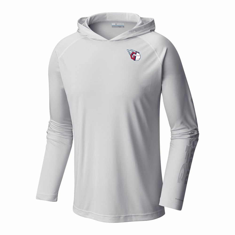 Cleveland Guardians Columbia Terminal Tackle Omni-Shade Pullover Hoodie - MLB Hoodies