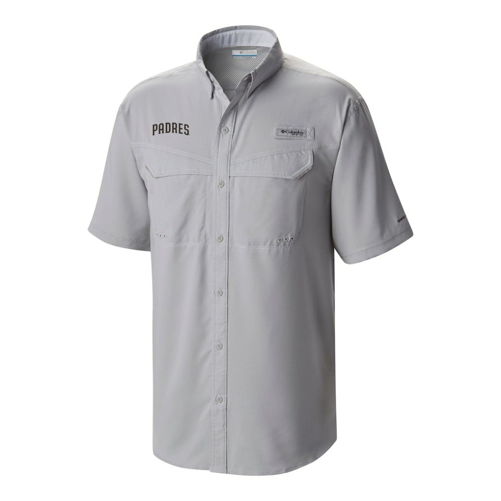 San Diego Padres Columbia Omni-Wick Low Drag Offshore Button-Up Shirt - MLB