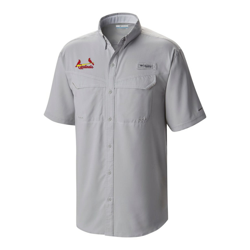 St. Louis Cardinals Columbia Omni-Wick Low Drag Offshore Button-Up Shirt - MLB