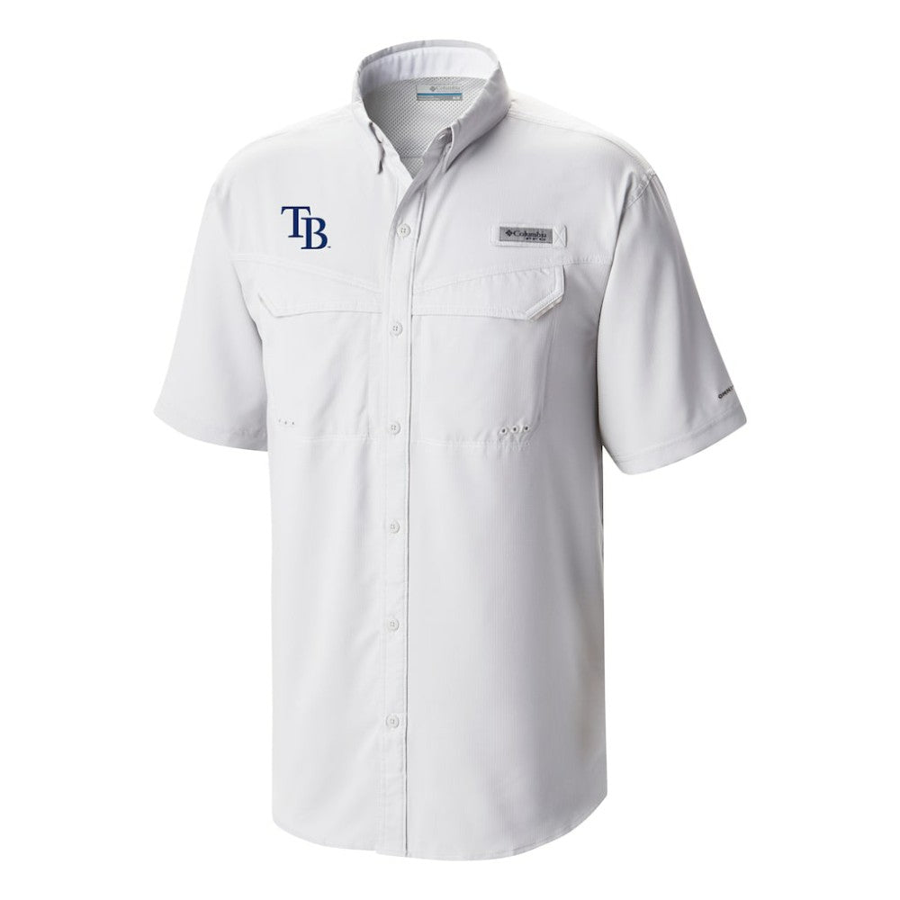 Tampa Bay Rays Columbia Omni-Wick Low Drag Offshore Button-Up Shirt - MLB