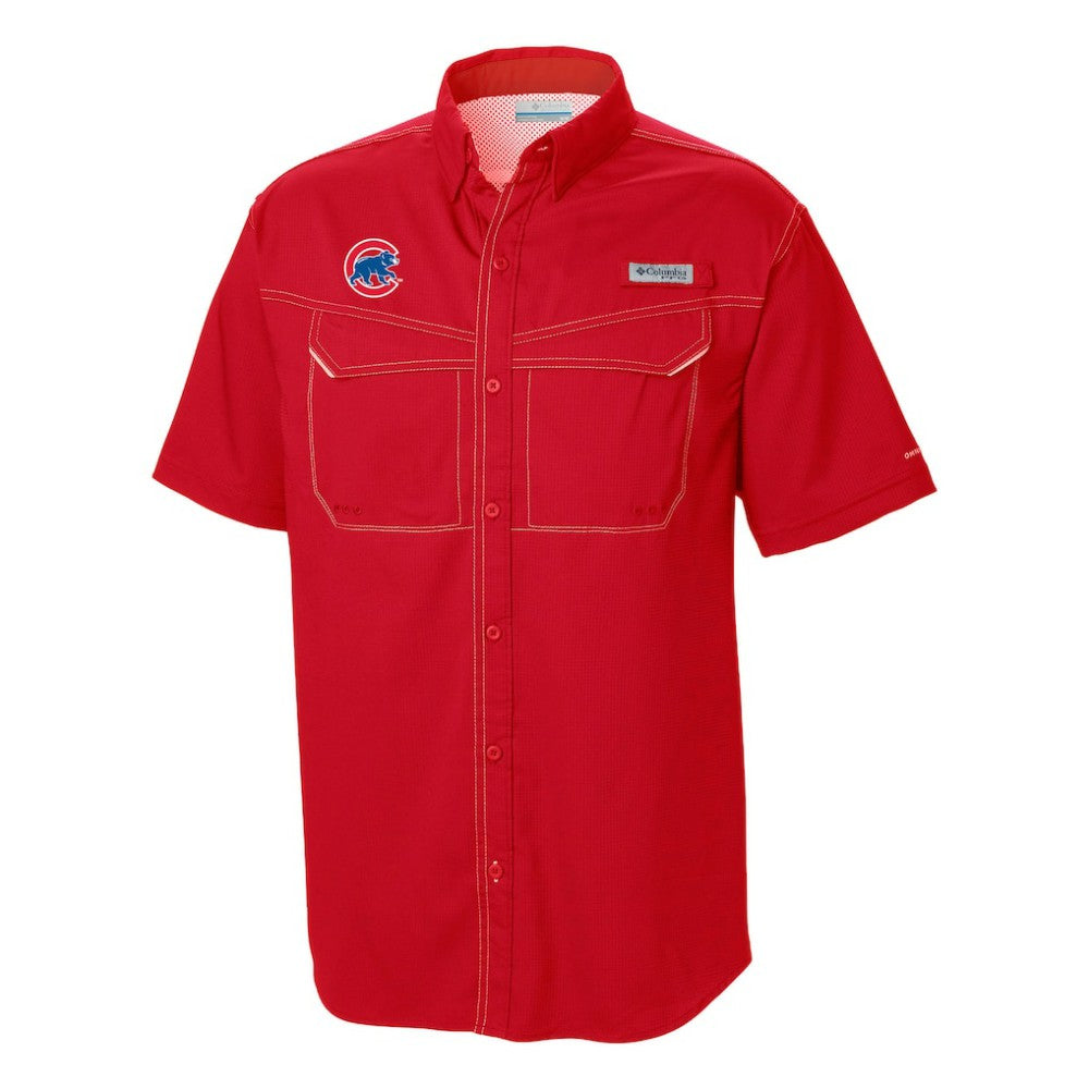 Chicago Cubs Columbia Omni-Wick Low Drag Offshore Button-Up Shirt - MLB