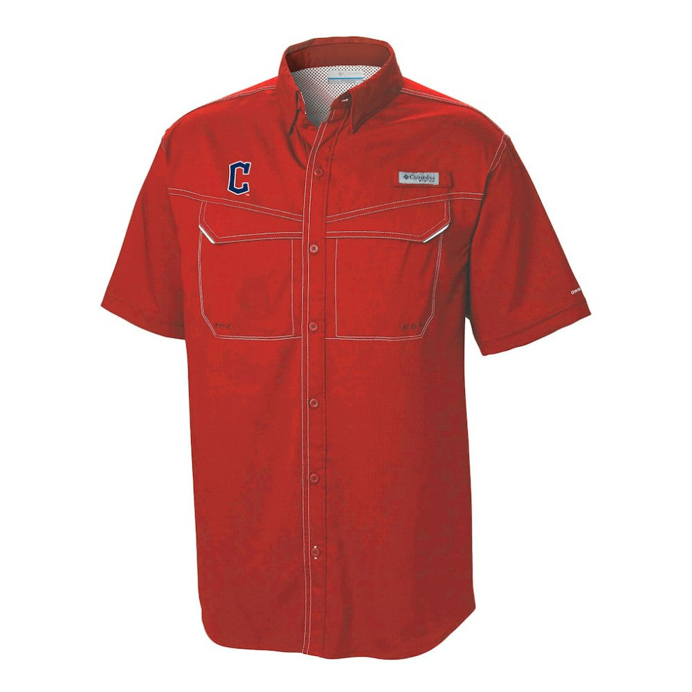 Cleveland Guardians Columbia Omni-Wick Low Drag Offshore Button-Up Shirt - MLB