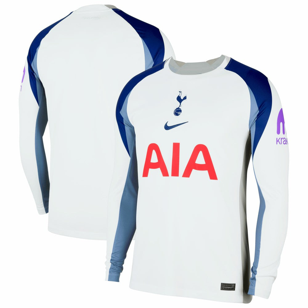 Tottenham Hotspur 2025/26 Home Replica Long Sleeve Jersey