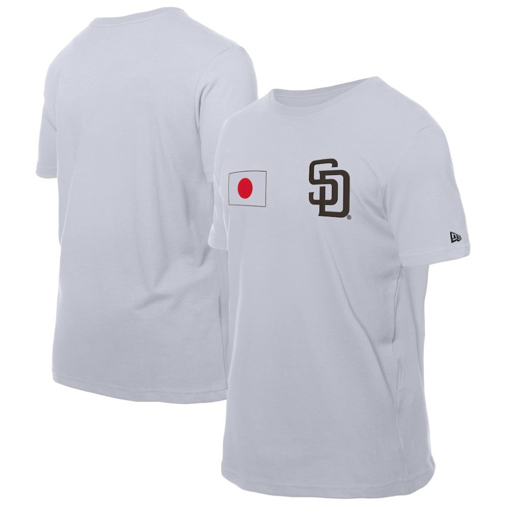 San Diego Padres New Era Japanese Flag T-Shirt - MLB T-shirts