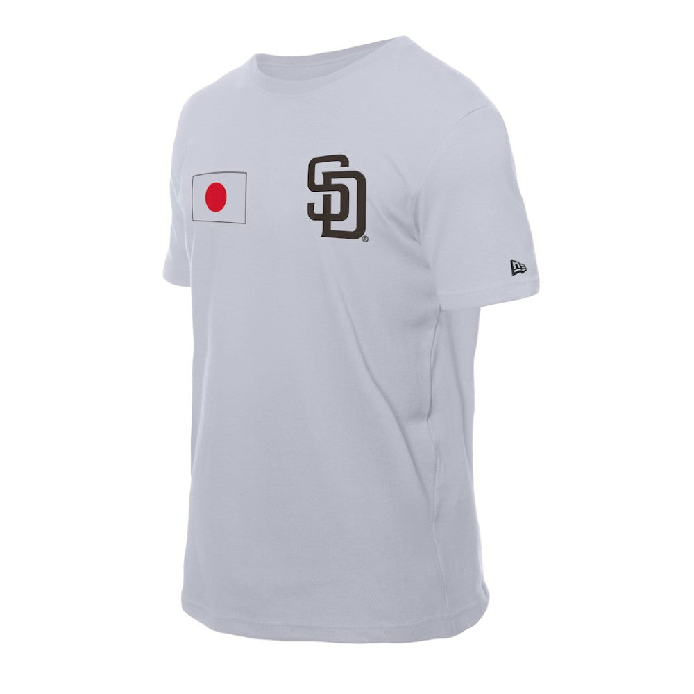 San Diego Padres New Era Japanese Flag T-Shirt - MLB T-shirts