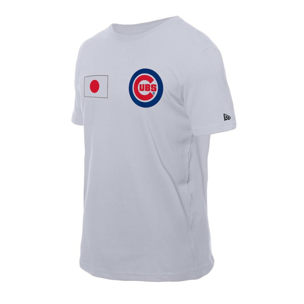 Chicago Cubs New Era Japanese Flag T-Shirt - MLB T-shirts