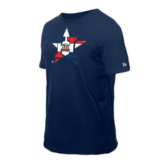 Houston Astros New Era Dominican Republic Flag Logo T-Shirt - MLB T-shirts