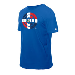 Chicago Cubs New Era Dominican Republic Flag Logo T-Shirt - MLB T-shirts
