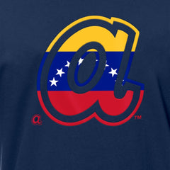 Atlanta Braves New Era Venezuelan Flag Logo T-Shirt - MLB T-shirts