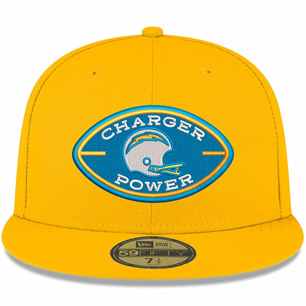 Los Angeles Chargers Charger Power 59FIFTY Fitted Hat | NFL Outlet
