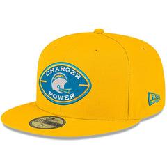 Los Angeles Chargers Charger Power 59FIFTY Fitted Hat | NFL Outlet