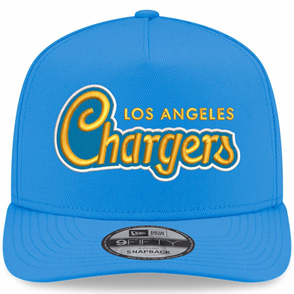 Los Angeles Chargers Charger Power A-Frame 9FIFTY Snapback Hat | NFL Hot