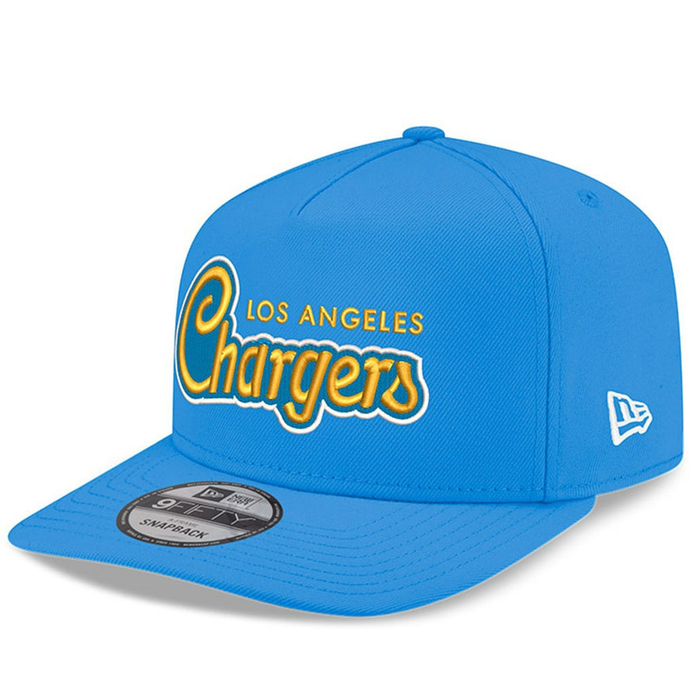 Los Angeles Chargers Charger Power A-Frame 9FIFTY Snapback Hat | NFL Hot