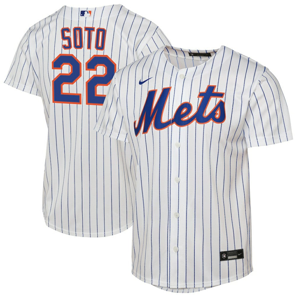 Juan Soto New York Mets Nike Youth Home Replica Jersey - MLB Jerseys