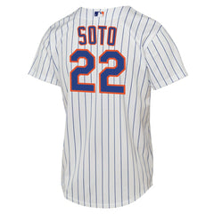 Juan Soto New York Mets Nike Youth Home Replica Jersey - MLB Jerseys