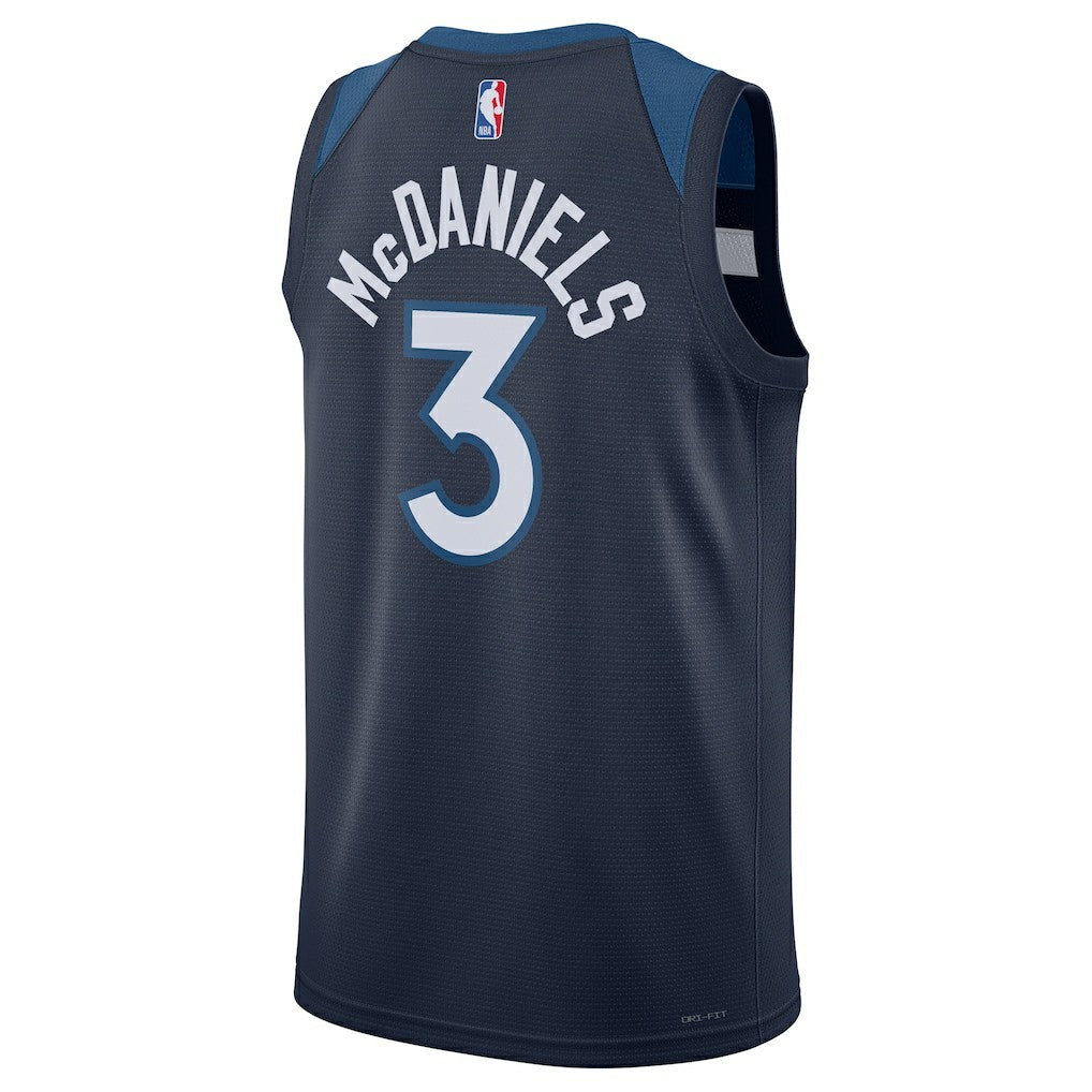 Navy Jaden McDaniels Minnesota Timberwolves Unisex Swingman Player Jersey | NBA