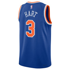Blue Josh Hart New York Knicks Unisex Swingman Player Jersey | NBA