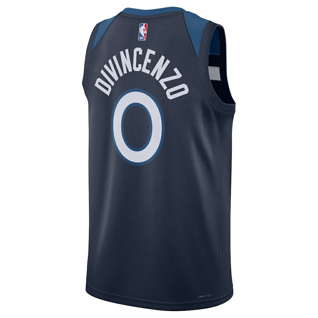 Navy Donte DiVincenzo Minnesota Timberwolves Unisex Swingman Player Jersey | NBA