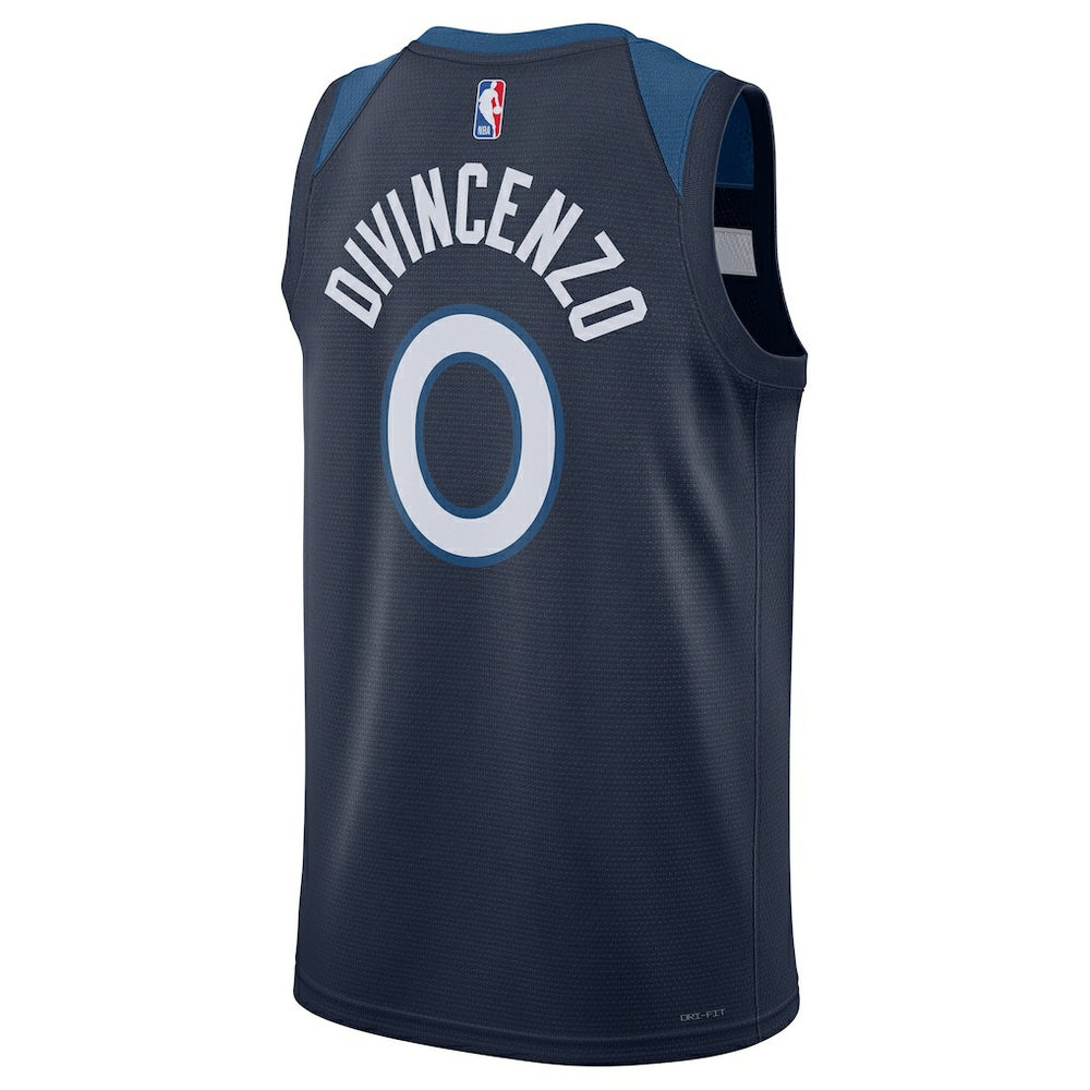 Navy Donte DiVincenzo Minnesota Timberwolves Unisex Swingman Player Jersey | NBA