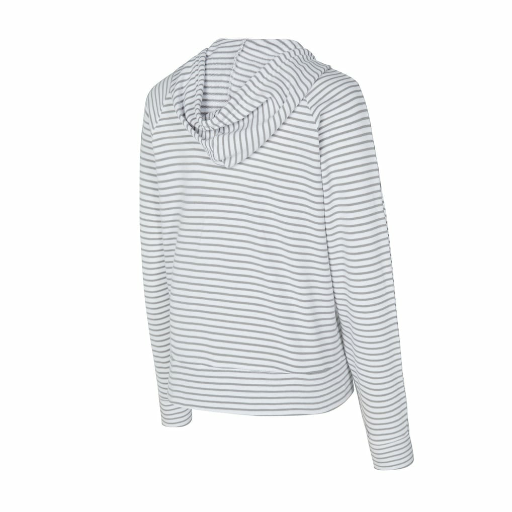 Seattle Seahawks Concepts Sport Women's Liftoff Striped V-Neck Hoodie | NFL Hot