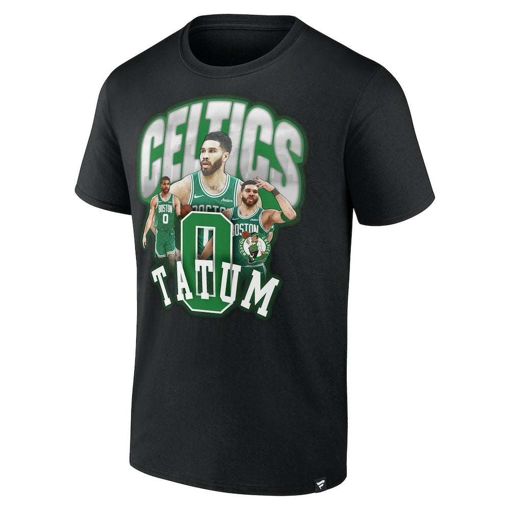 Black Jayson Tatum Boston Celtics Notorious 4.0 T-Shirt | NBA