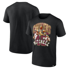 Black Donovan Mitchell Cleveland Cavaliers Notorious 4.0 T-Shirt sale | NBA