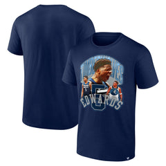 Navy Anthony Edwards Minnesota Timberwolves Notorious 4.0 T-Shirt | NBA