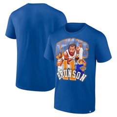 Blue Jalen Brunson New York Knicks Notorious 4.0 T-Shirt | NBA