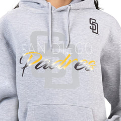 San Diego Padres G-III 4Her by Carl Banks Women's Shadow Logo Graphic Pullover Hoodie - MLB Hoodies