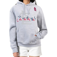 St. Louis Cardinals G-III 4Her by Carl Banks Women's Shadow Logo Graphic Pullover Hoodie - MLB Hoodies