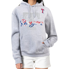Texas Rangers G-III 4Her by Carl Banks Women's Shadow Logo Graphic Pullover Hoodie - MLB Hoodies