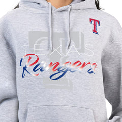 Texas Rangers G-III 4Her by Carl Banks Women's Shadow Logo Graphic Pullover Hoodie - MLB Hoodies