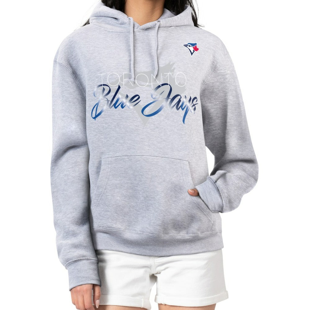 Toronto Blue Jays G-III 4Her by Carl Banks Women's Shadow Logo Graphic Pullover Hoodie - MLB Hoodies